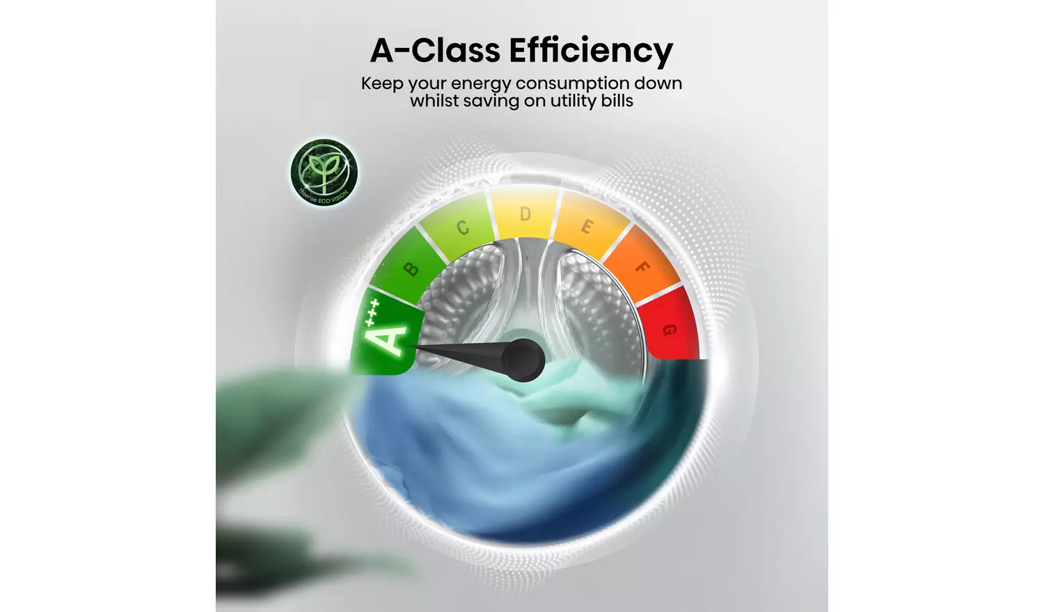 Hisense DH3S902BB3 9KG Heat Pump Tumble Dryer - Black