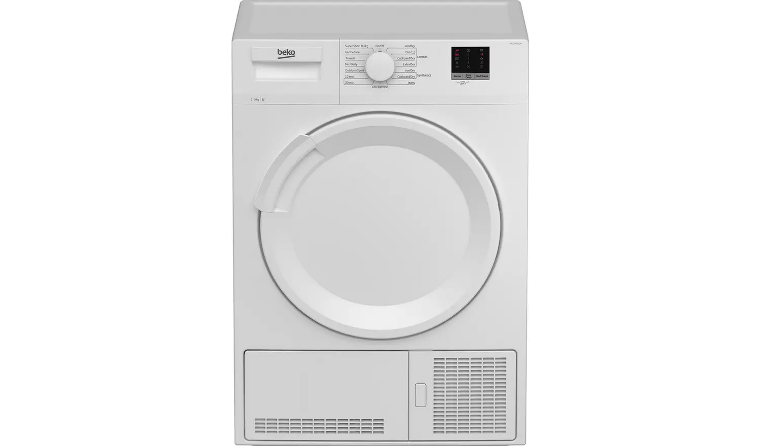 Beko DTLCE90051W 9KG Condenser Tumble Dryer - White