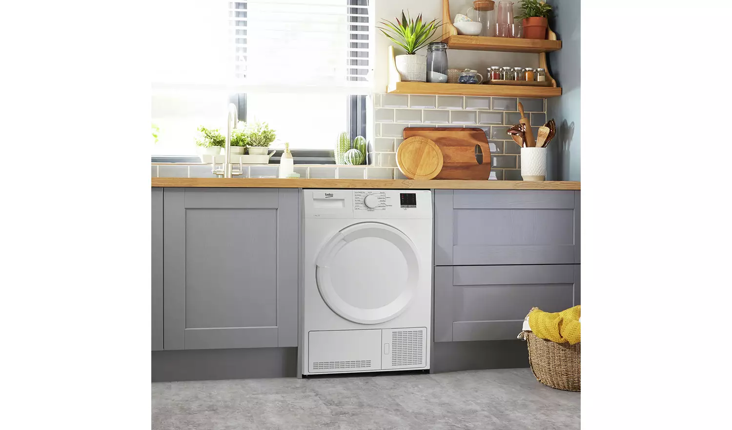 Beko DTLCE90051W 9KG Condenser Tumble Dryer - White