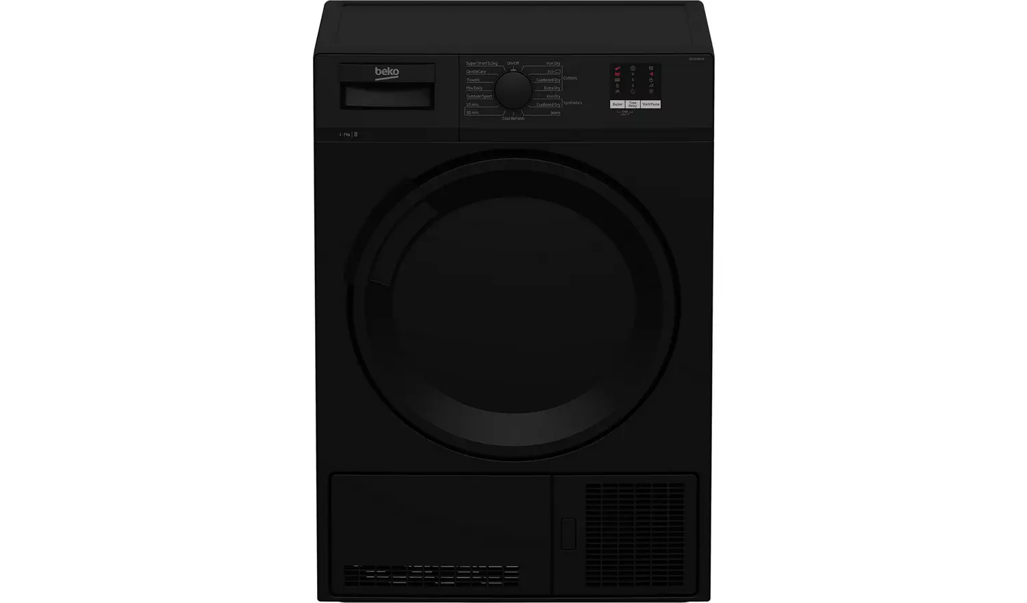 Beko DTLCE70051B 7KG Condenser Tumble Dryer - Black
