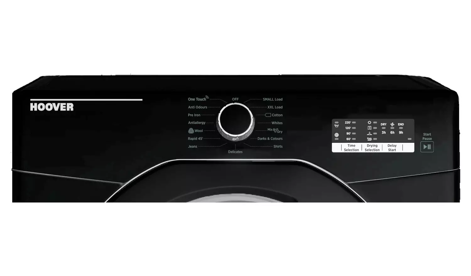 Hoover HLEC8LGB-80 8KG Condenser Tumble Dryer - Black