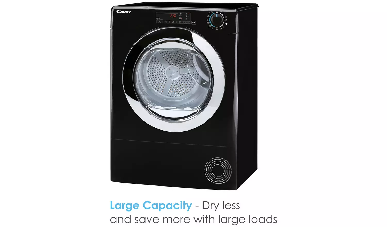 Candy CSOE H9A2DCEB-80 9KG Heat Pump Tumble Dryer - Black