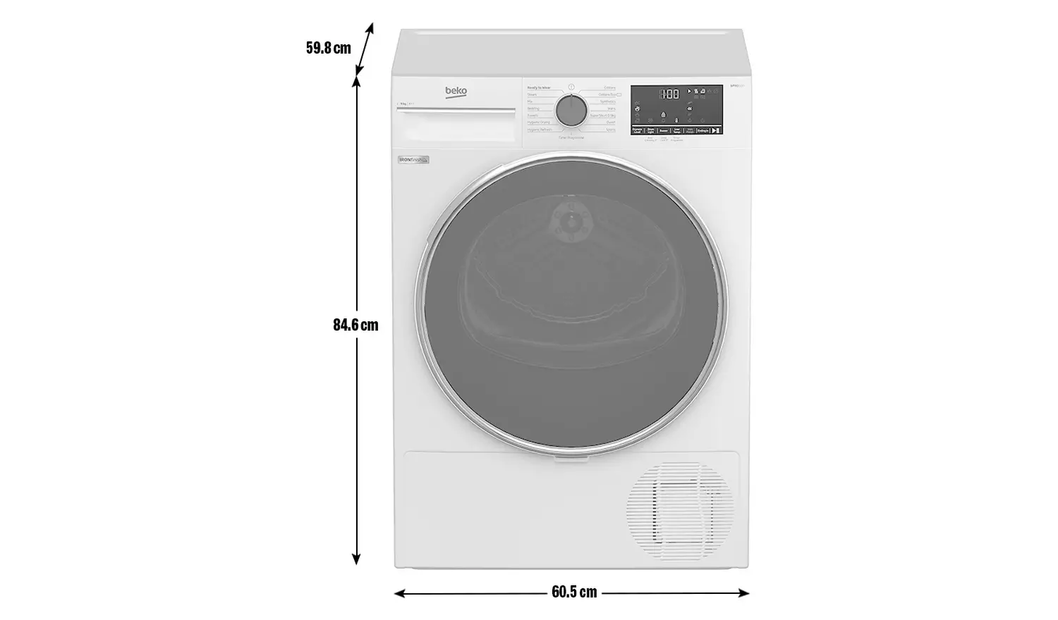 Beko B5T4923IW 9KG Heat Pump Tumble Dryer - White