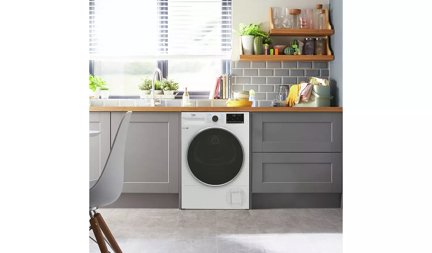 Beko B5T4923IW 9KG Heat Pump Tumble Dryer - White