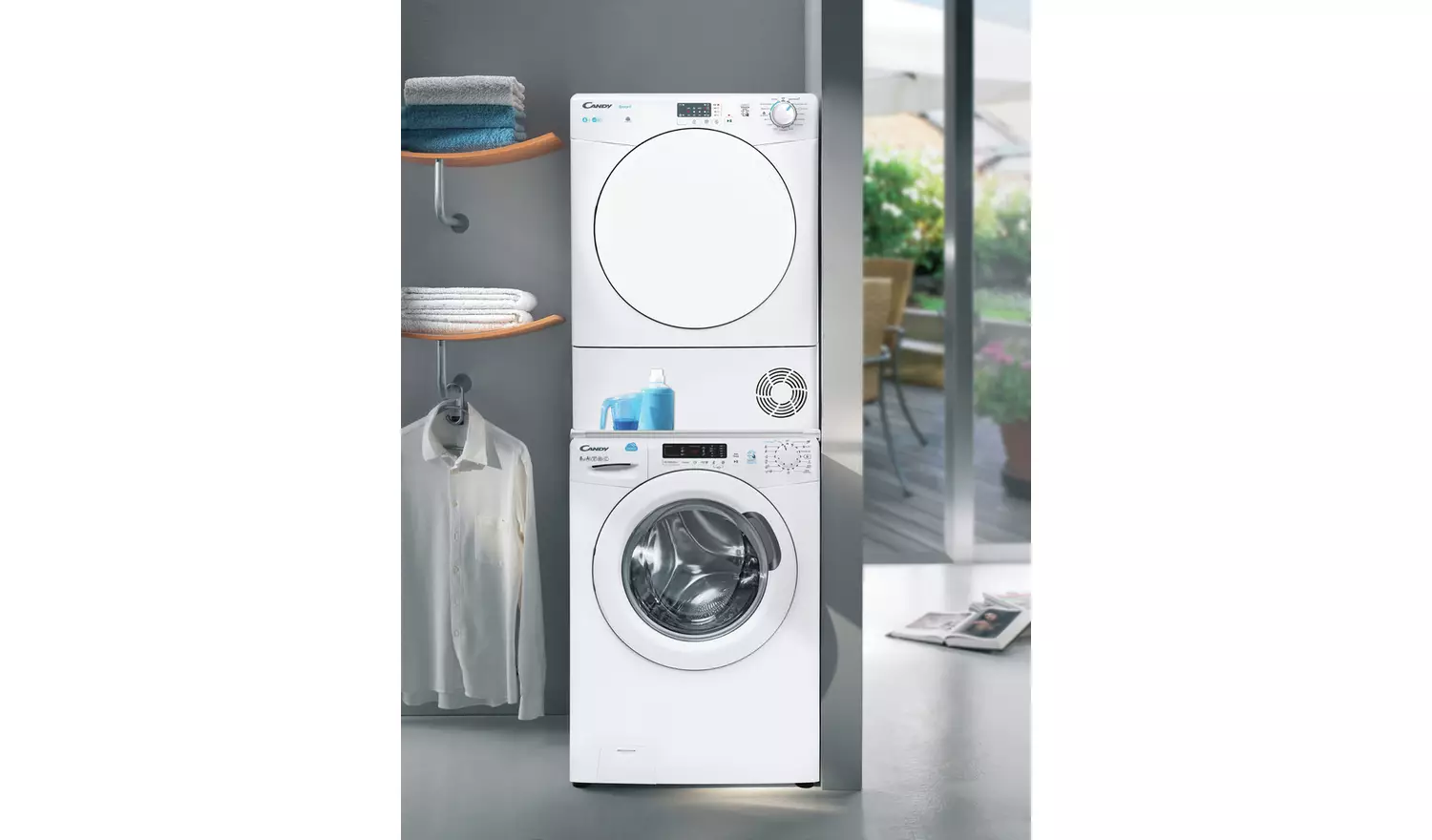 Candy CSEC8LF-80 8KG Condenser Tumble Dryer - White