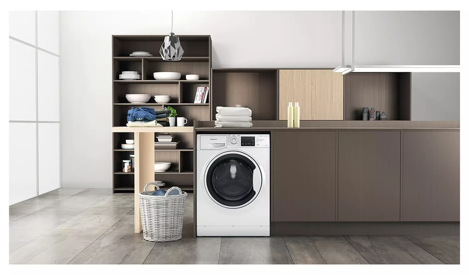 Hotpoint NDB11724UK 11/7KG 1400 Spin Washer Dryer - White