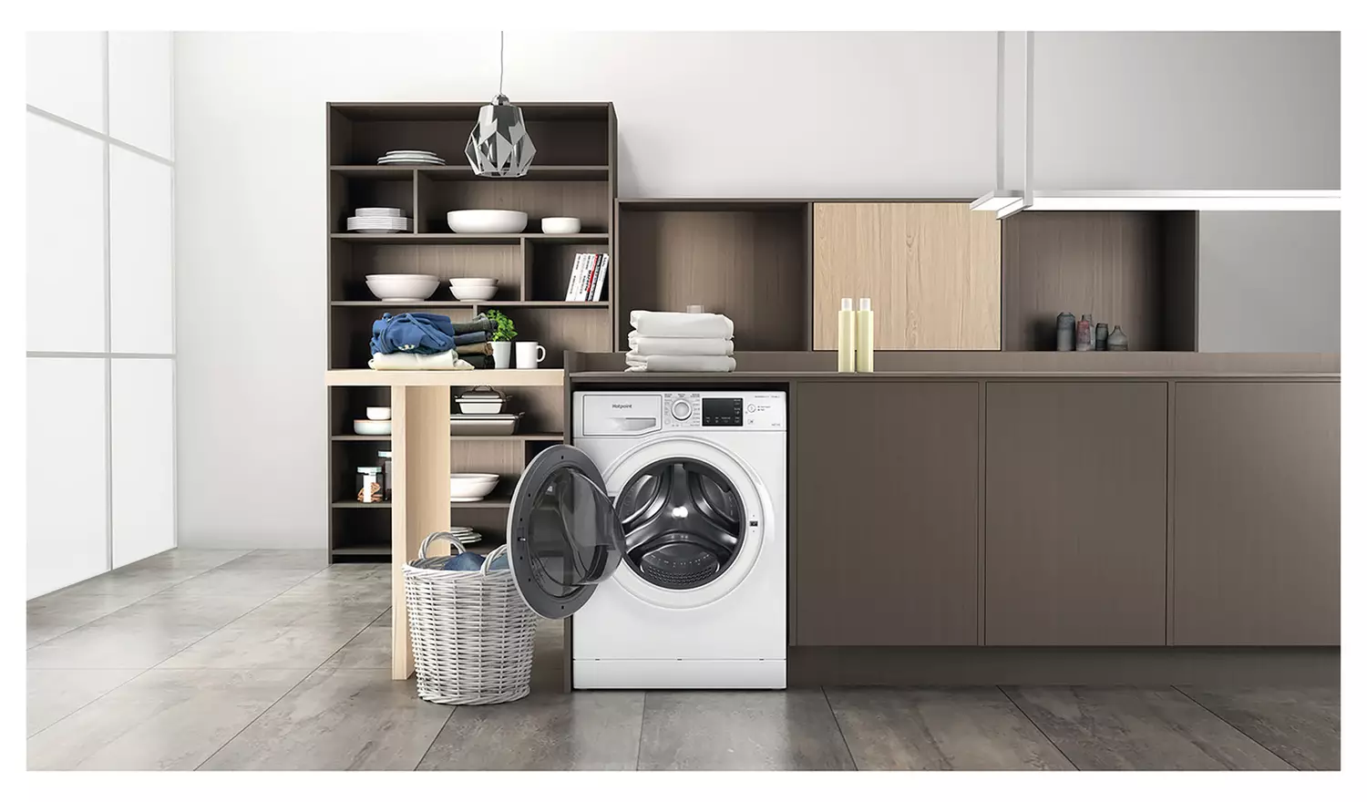 Hotpoint NDB11724UK 11/7KG 1400 Spin Washer Dryer - White