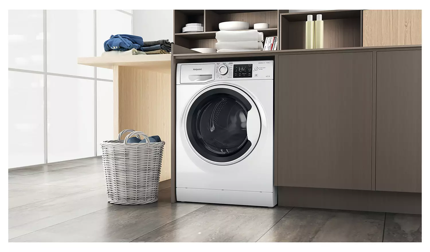 Hotpoint NDB11724UK 11/7KG 1400 Spin Washer Dryer - White