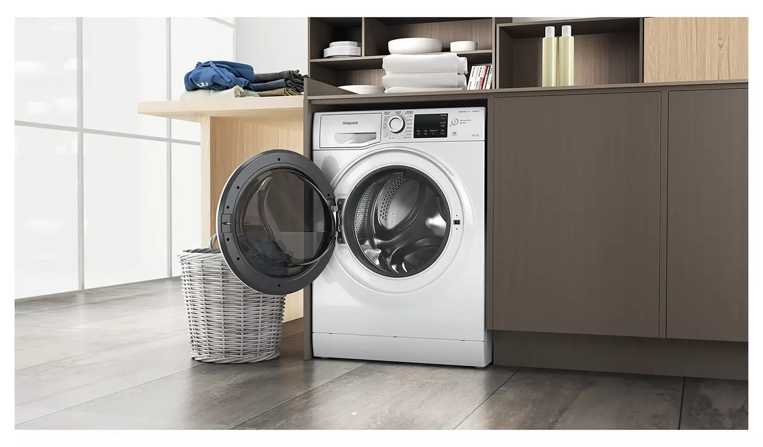 Hotpoint NDB11724UK 11/7KG 1400 Spin Washer Dryer - White