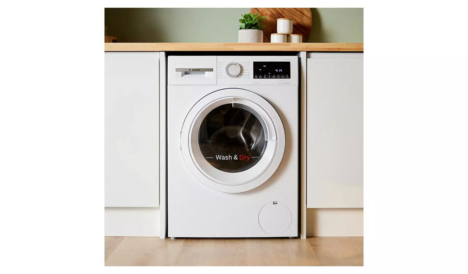 Bosch WNA144V9GB 9KG/5KG 1400 Spin Washer Dryer - White