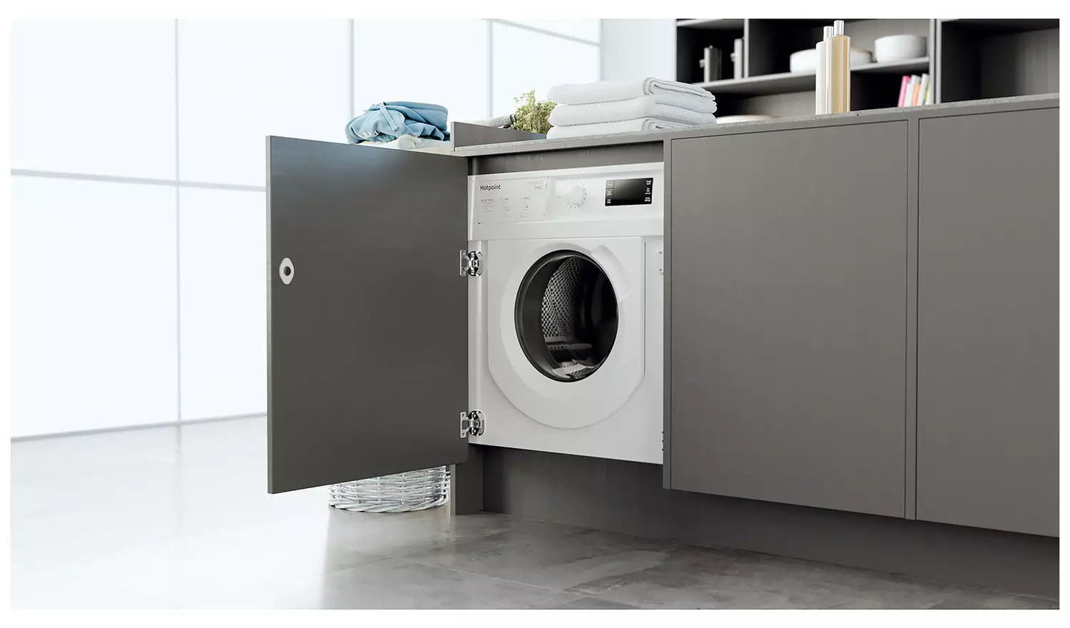 Hotpoint BIWDHG75148UKN 7KG/5KG 1400 Integrated Washer Dryer