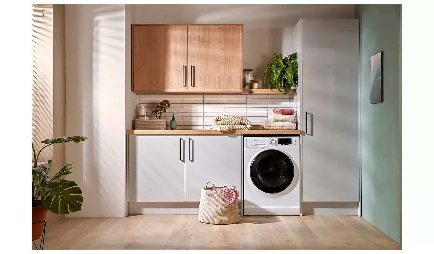 Hotpoint NDD86448WDAUK 8kg/6kg 1400 Spin Washer Dryer- White