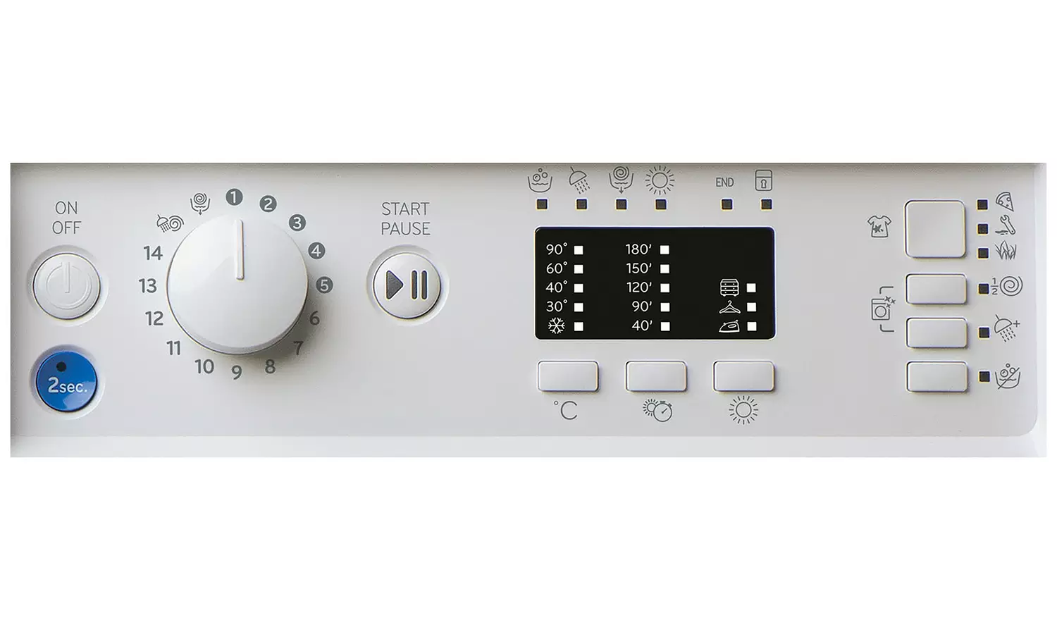 Indesit BIWDIL861485UK 8kg/6kg 1400 Spin Washer Dryer- White