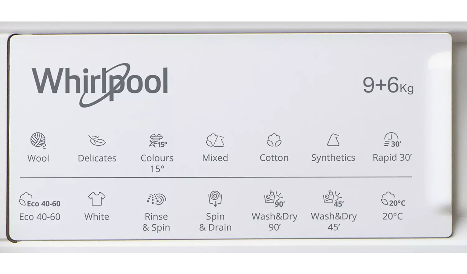 Whirlpool BI WDWG 961485 UK Washer Dryer