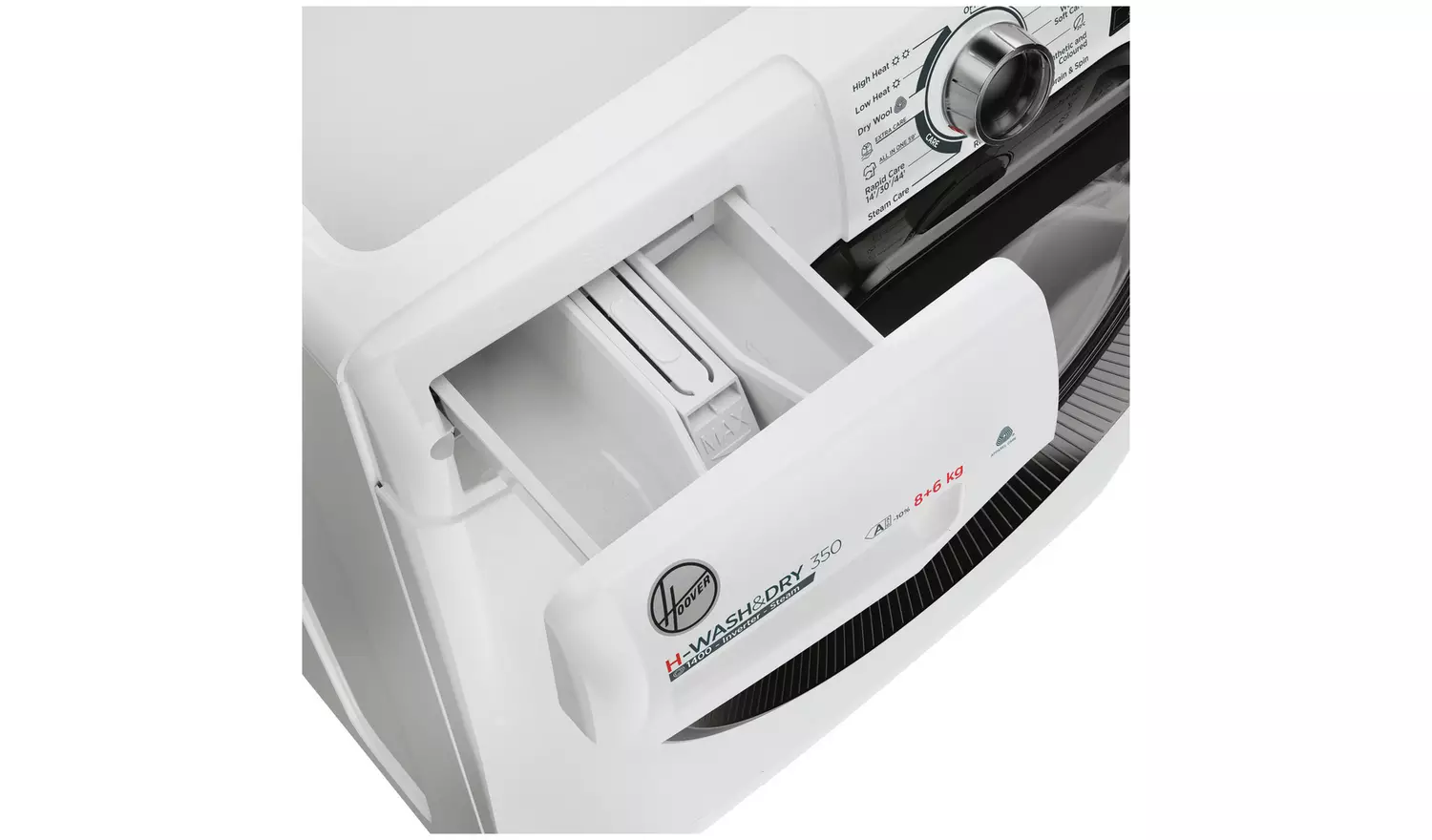Hoover H3DPS4866TAMB80 WD 8/ 6KG Washer Dryer – White