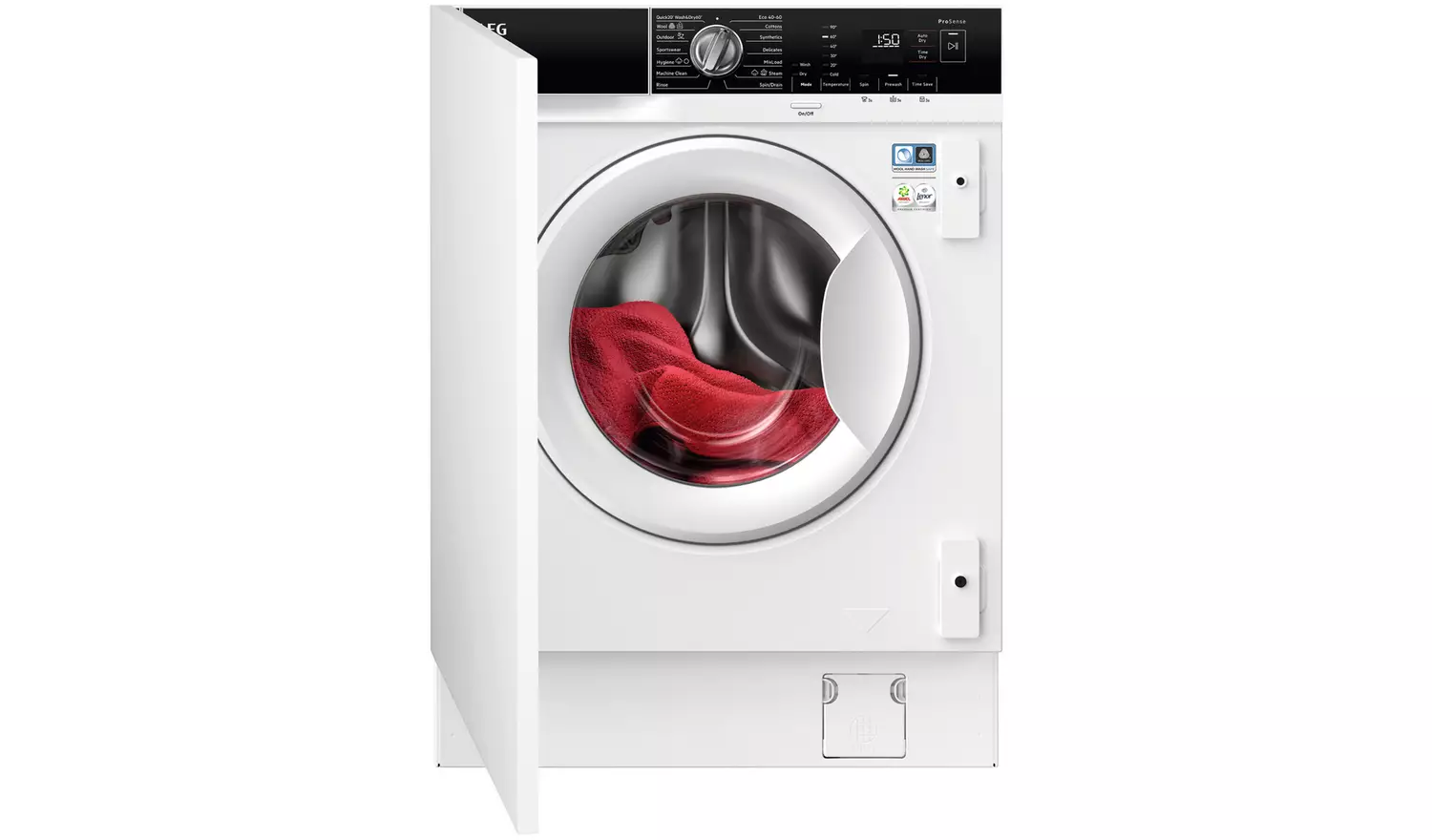 AEG L7WE74634BI 7/4KG 1600 Integrated Washer Dryer - White