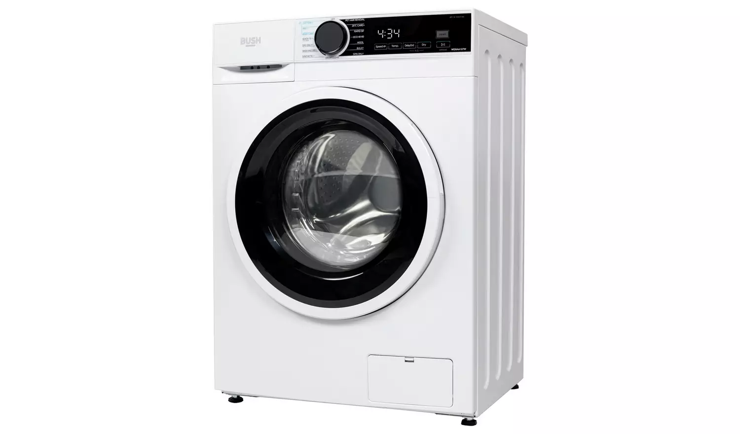 Bush WDSAA107W 10/7KG 1400 Spin Washer Dryer - White