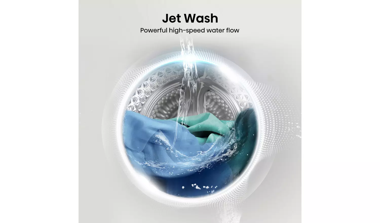 Hisense WD3S8043BB3 8/5KG 1400 Spin Washer Dryer - Black