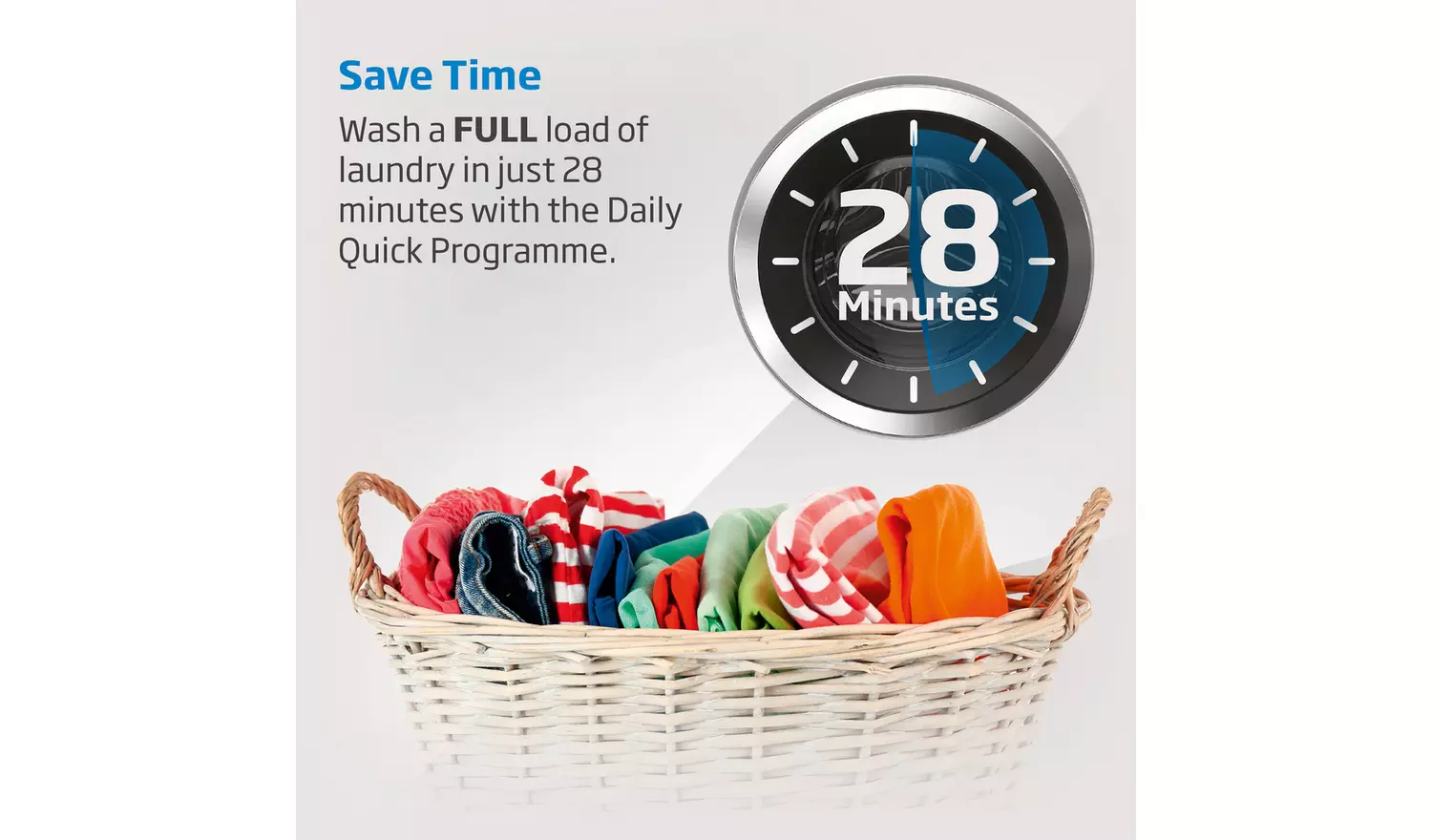 Beko WDL742431B 7KG / 4KG 1200 Spin Washer Dryer - Black