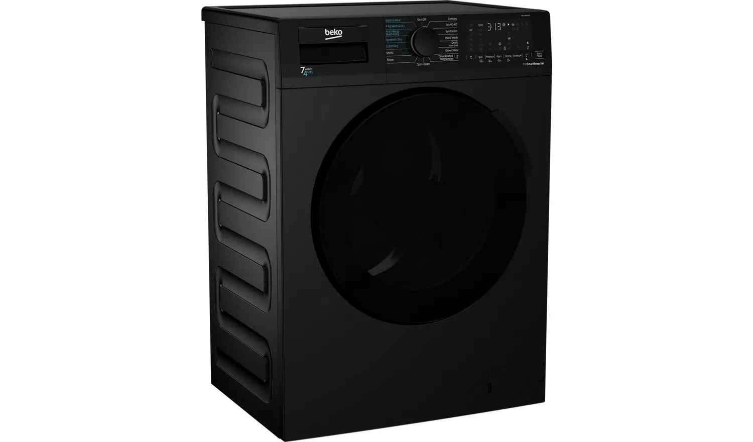 Beko WDL742431B 7KG / 4KG 1200 Spin Washer Dryer - Black