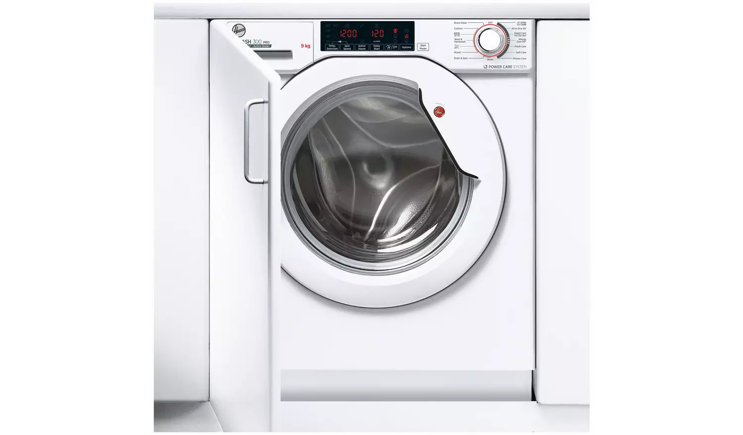 Hoover HBWOS 69TAME 9KG Integrated Washing Machine - White