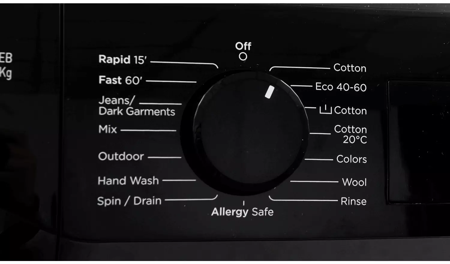 Bush WMT0712EB 7KG 1200 Spin Washing Machine - Black