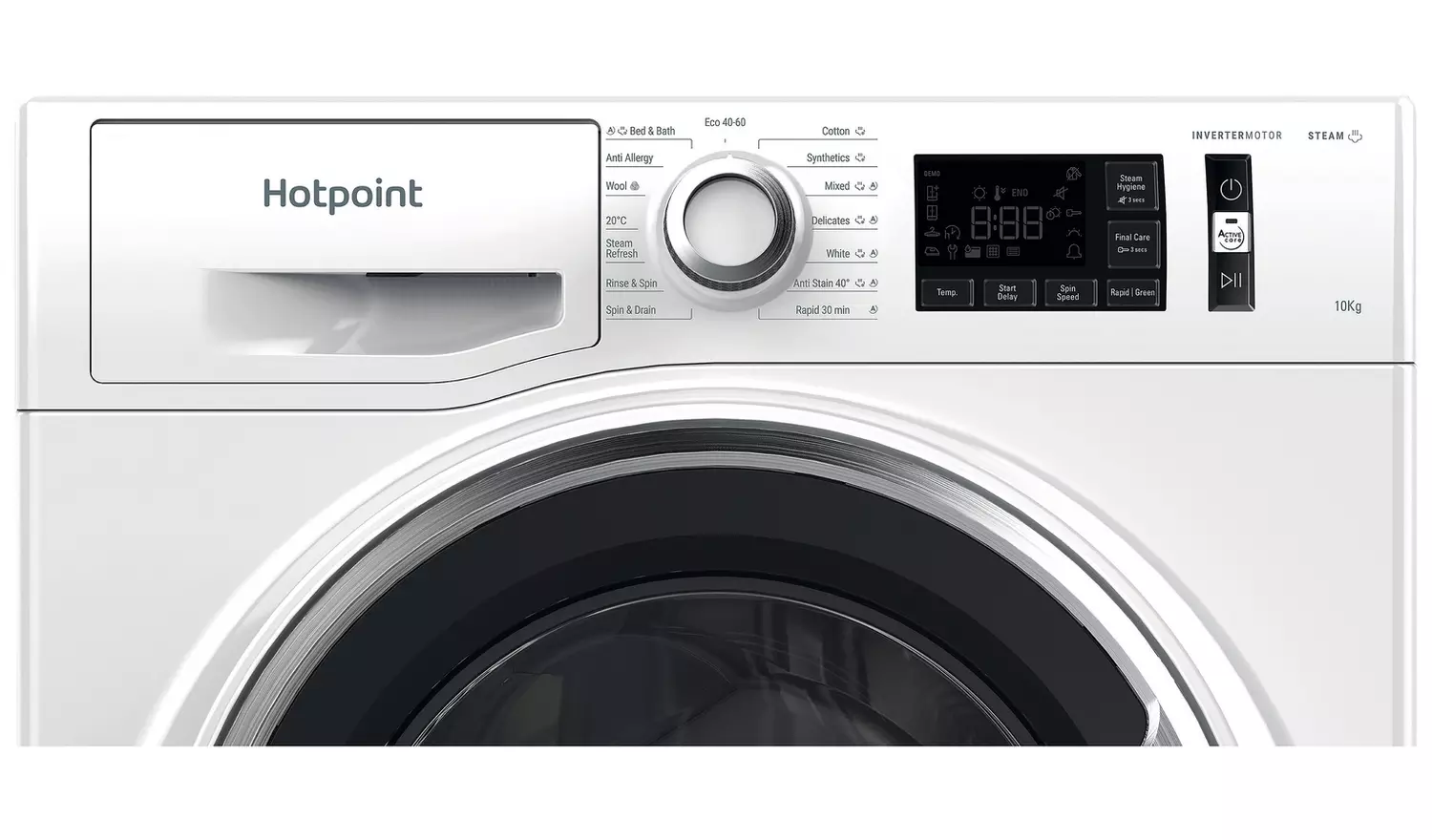 Hotpoint NM111048WCAUK 10KG 1400 Spin Washing Machine-White