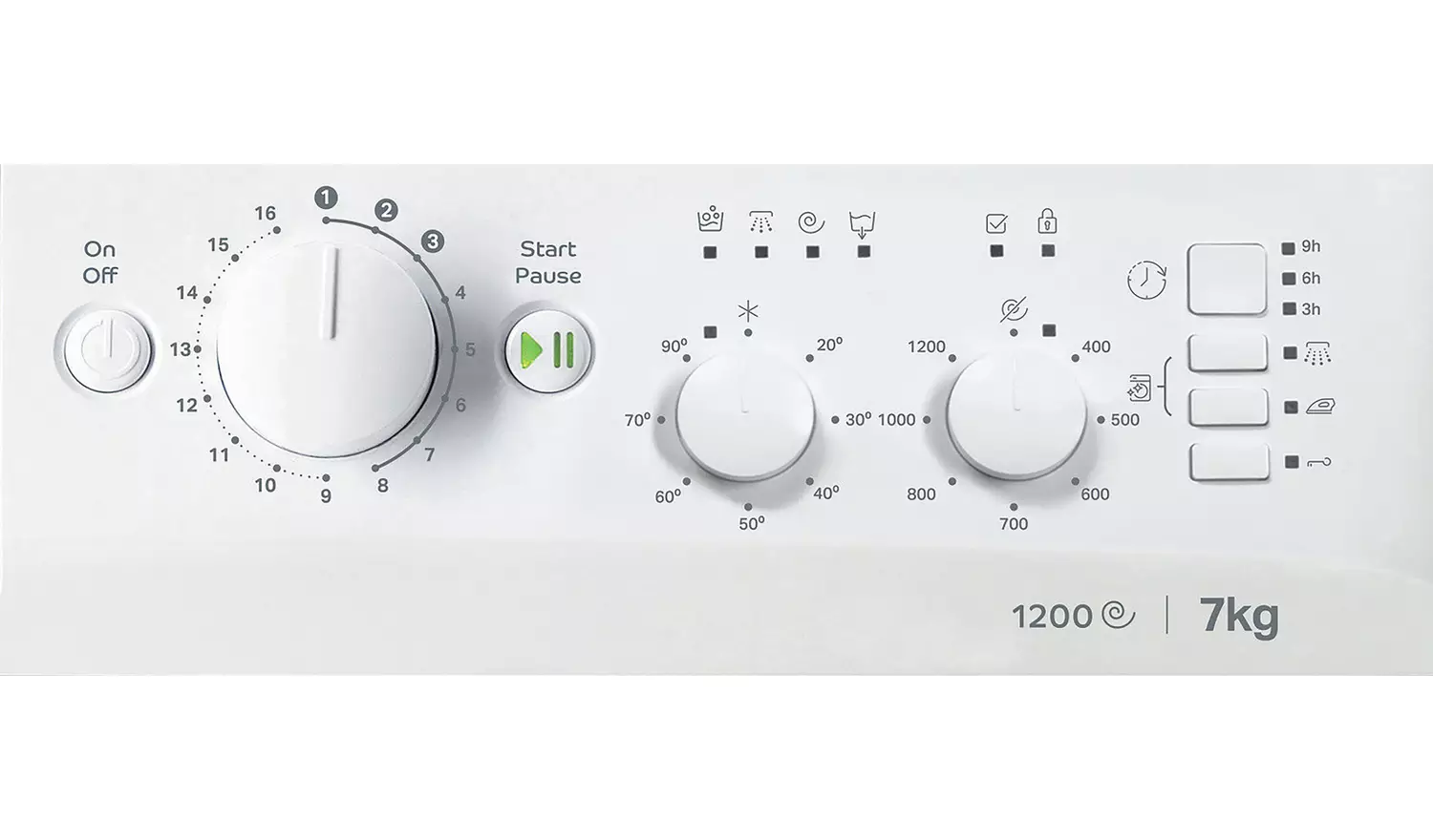 Indesit MTWC71252WUK 7KG 1200 Spin Washing Machine - White