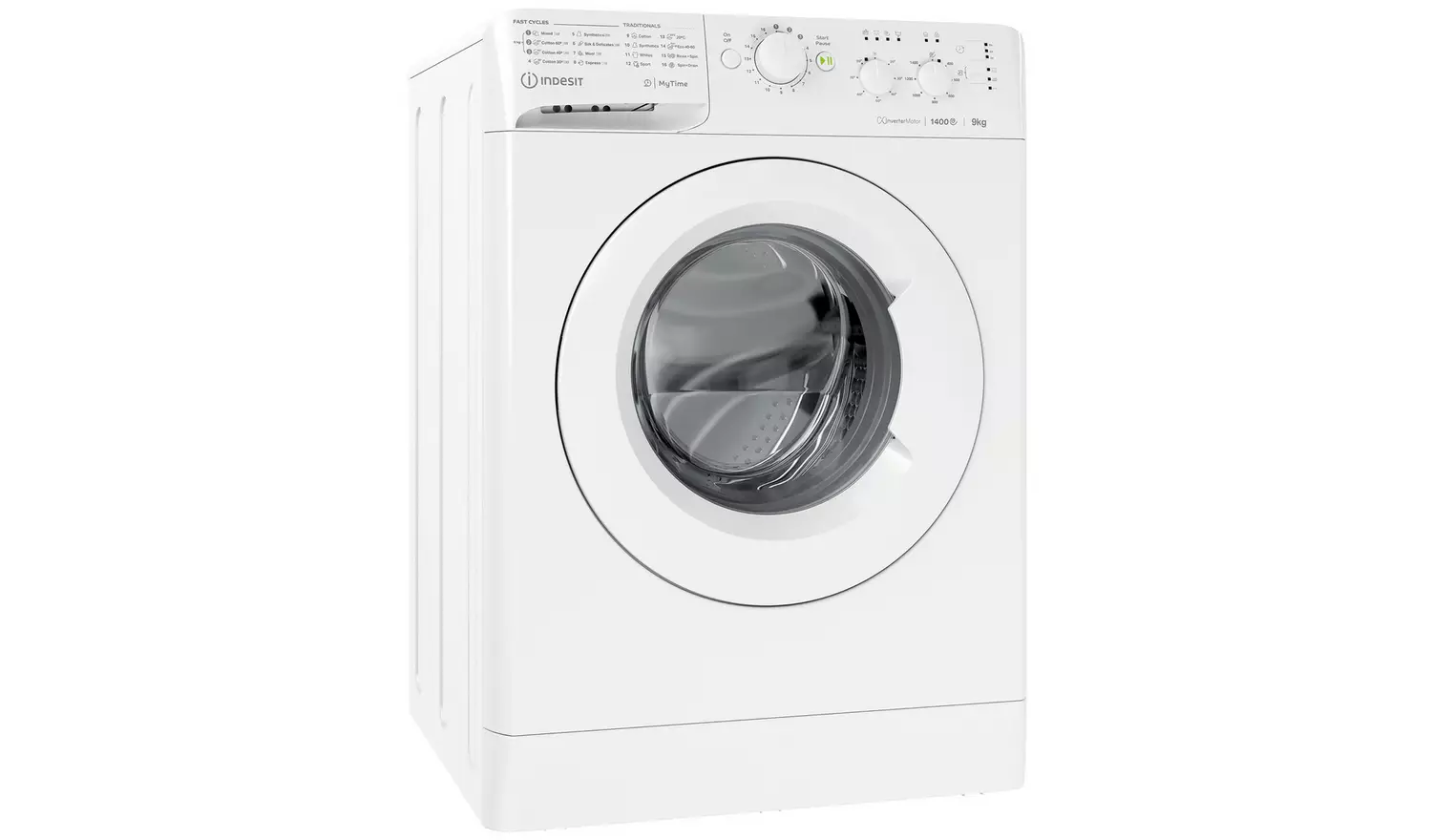 Indesit MTWC91495WUKN 9KG 1200 Spin Washing Machine - White