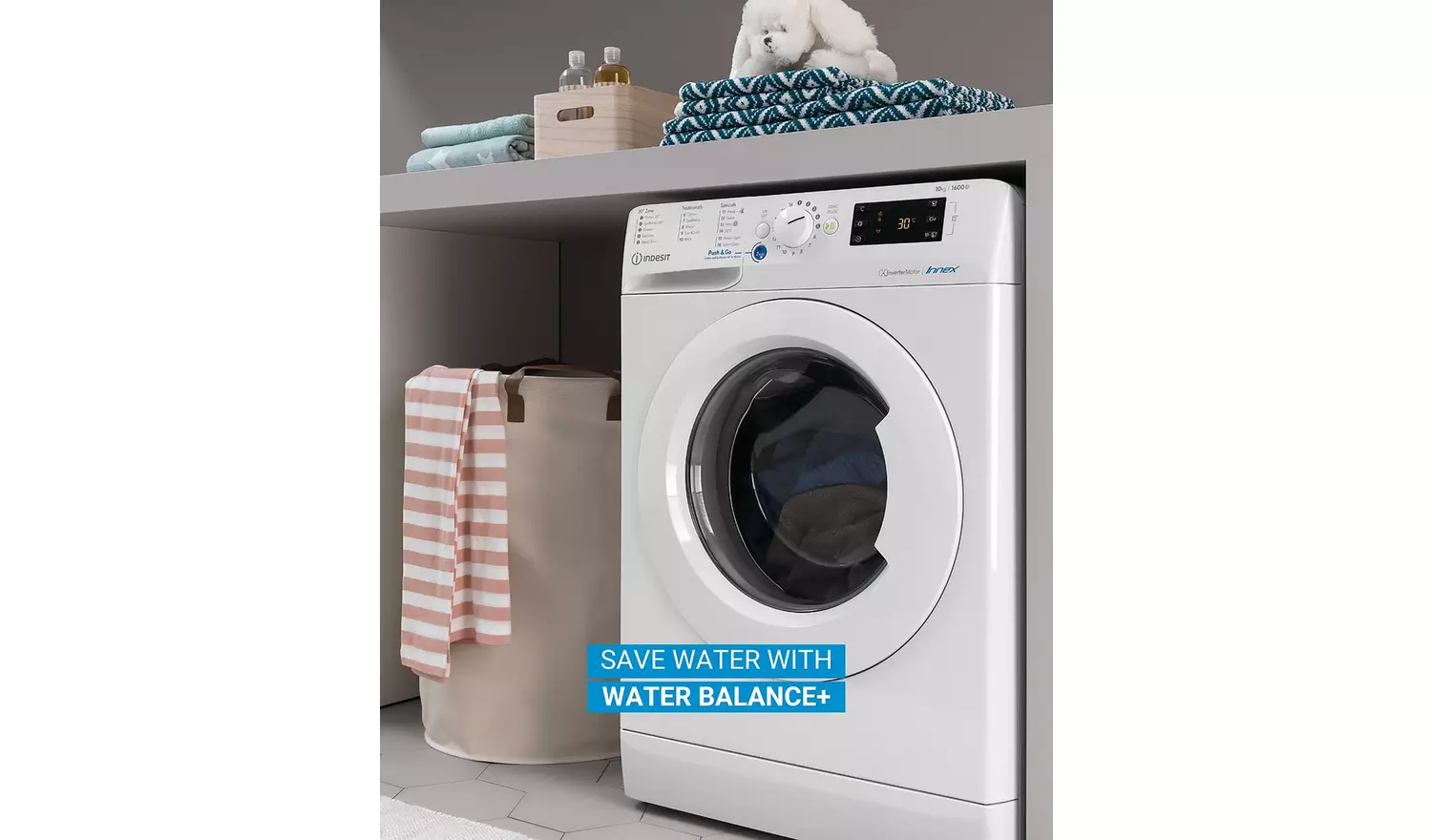 Indesit MTWC71252WUK 7KG 1200 Spin Washing Machine - White