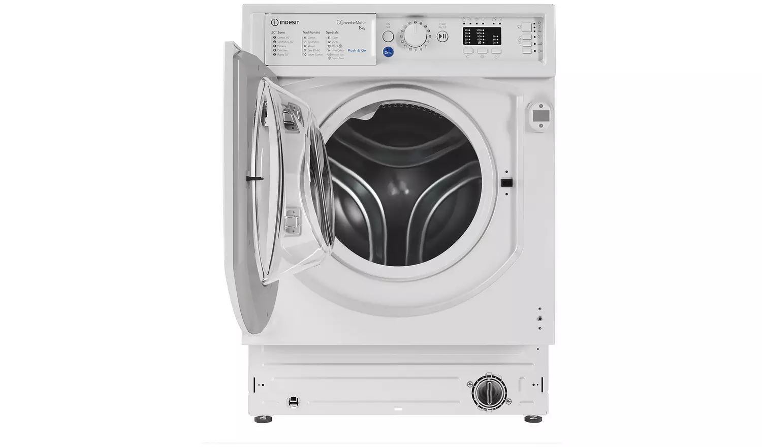 Indesit BIWMIL81485UK 8KG 1400 Integrated Washing Machine