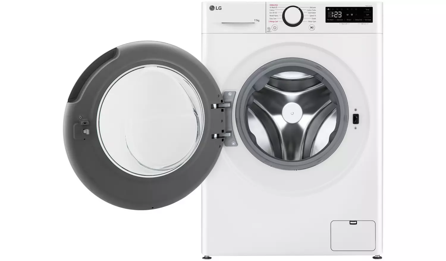 LG F4Y511WBLN1 11KG 1400 Spin Washing Machine - White
