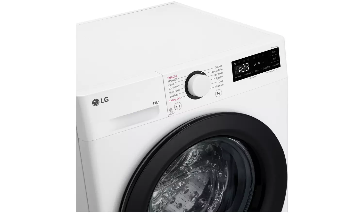 LG F4Y511WBLN1 11KG 1400 Spin Washing Machine - White