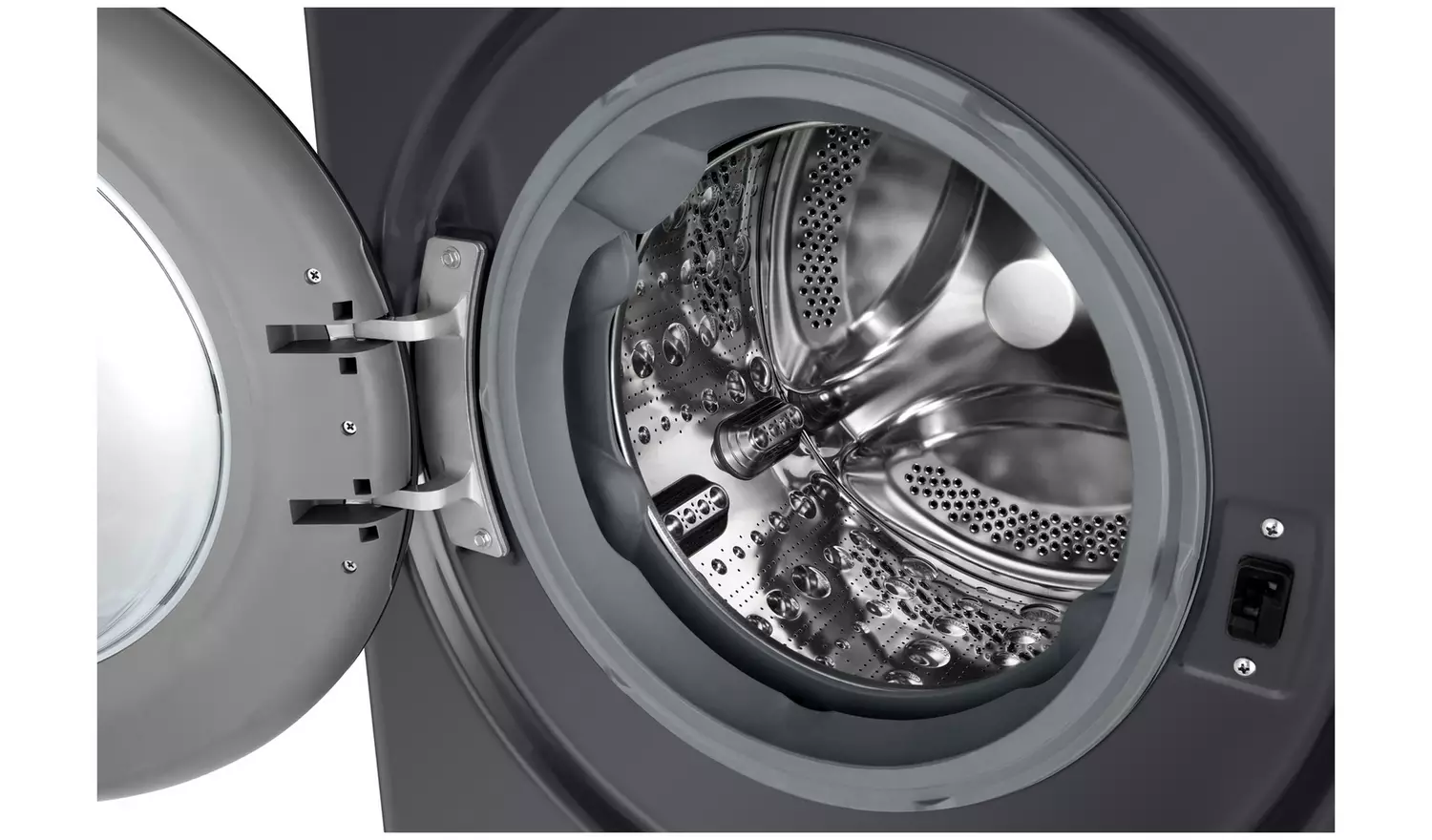 LG F4Y510GBLN1 10KG 1400 Spin Washing Machine - Grey