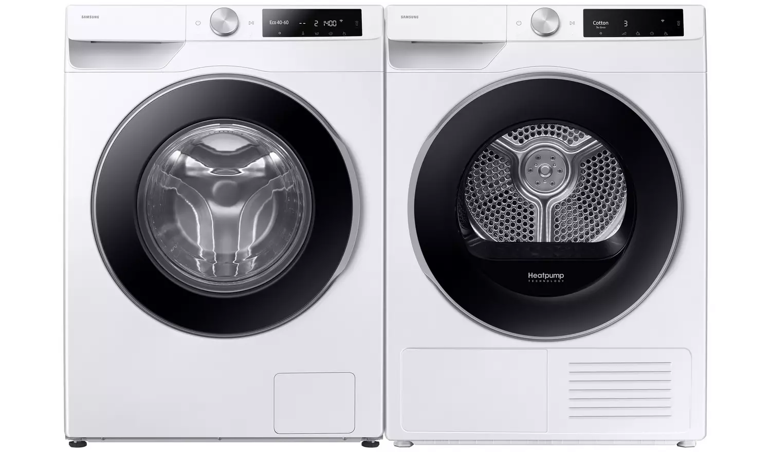 Samsung WW90DG6U25LEU1 9KG 1400 Spin Washing Machine - White