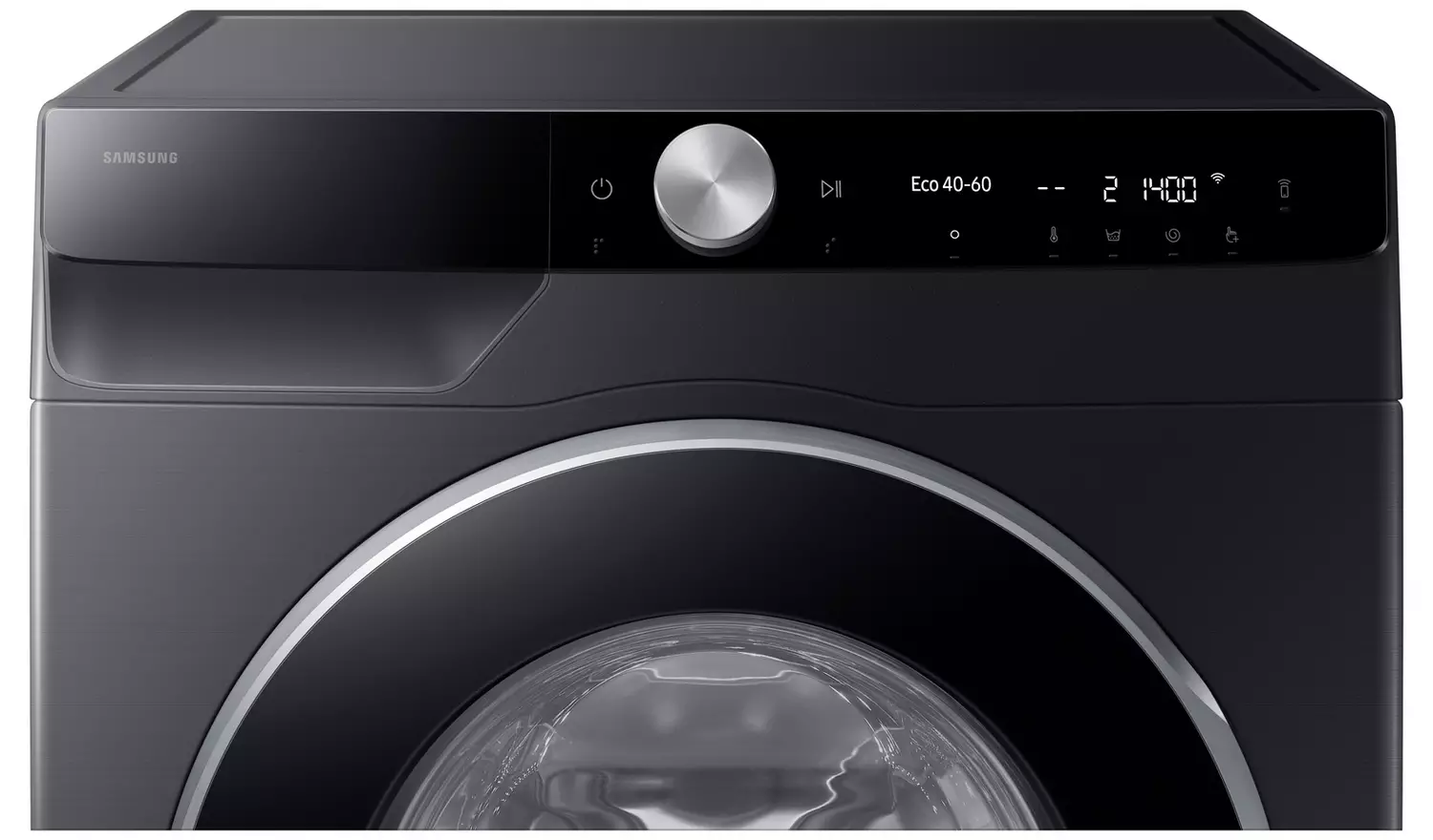 Samsung WW90DG6U85LBU1 9KG 1400 Spin Washing Machine - Black