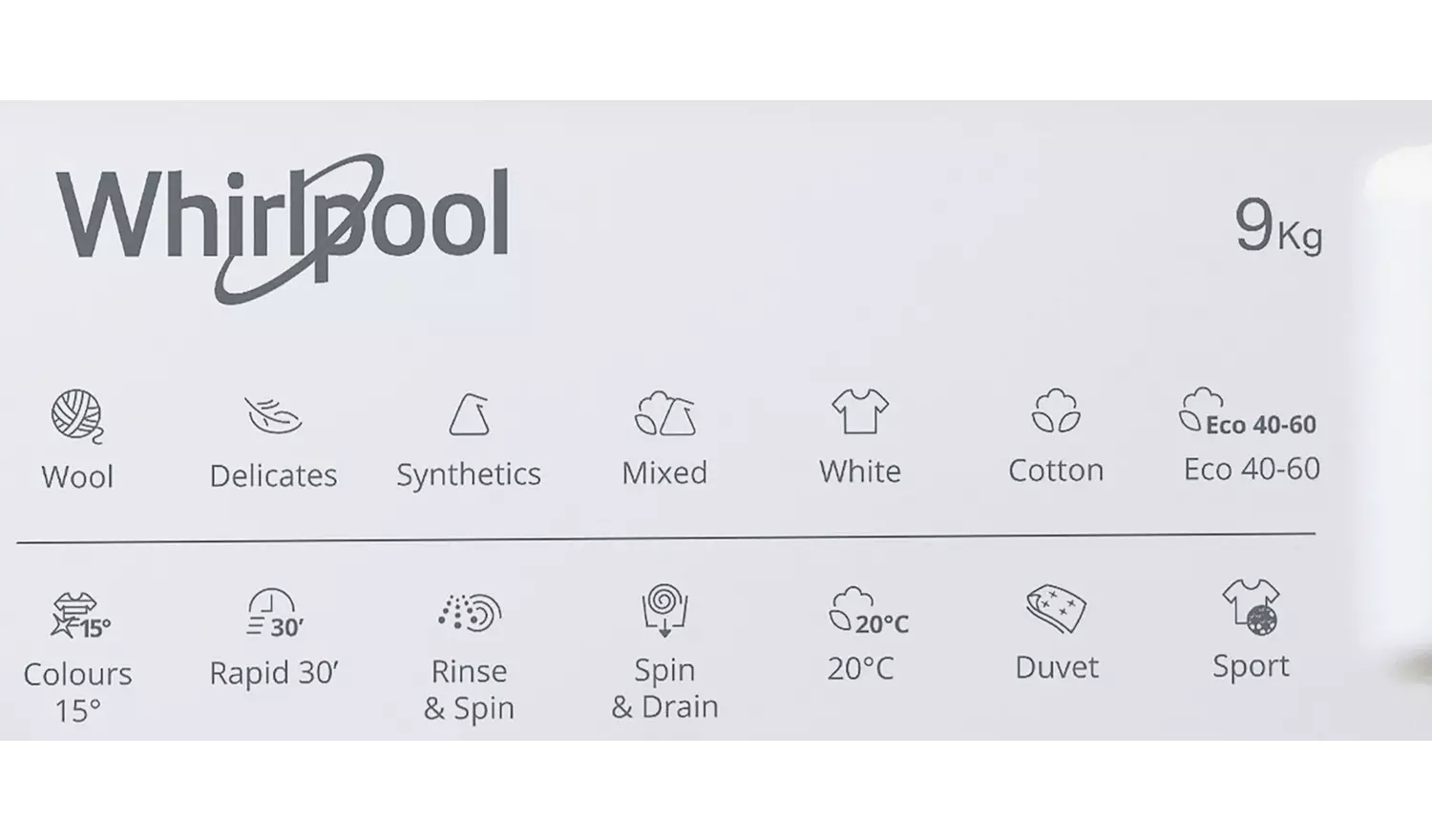 Whirlpool BI WMWG 91485 UK Washing Machine - White