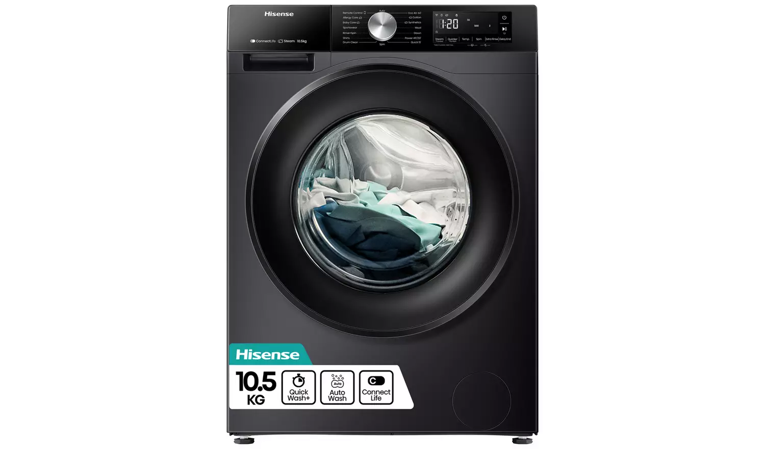 Hisense 3S Series WF3S1043BB3 WIFI 10kg Washing Machine