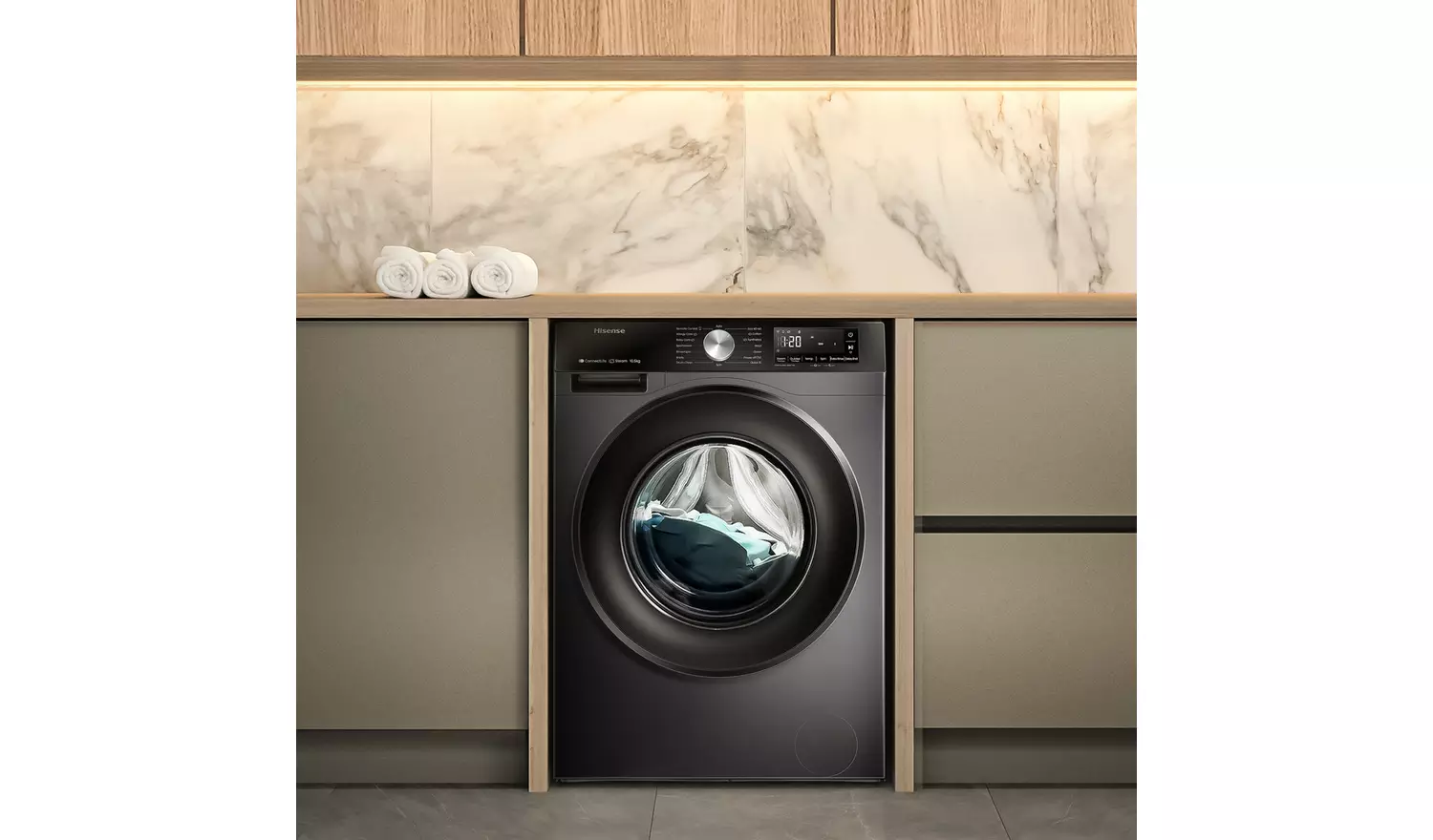 Hisense 3S Series WF3S1043BB3 WIFI 10kg Washing Machine