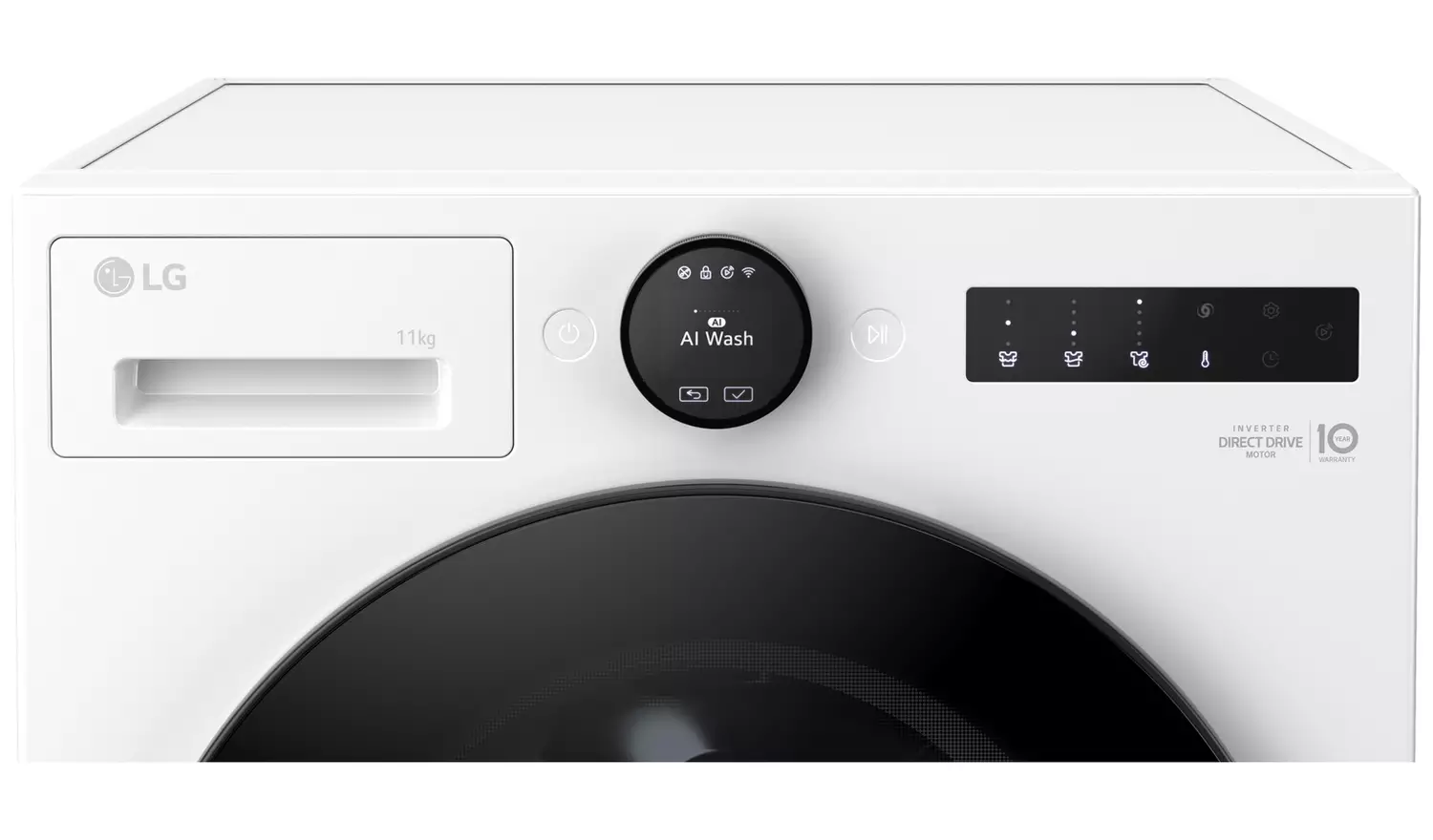 LG F4X7011TWB 11KG 1400 Spin Washing Machine - White