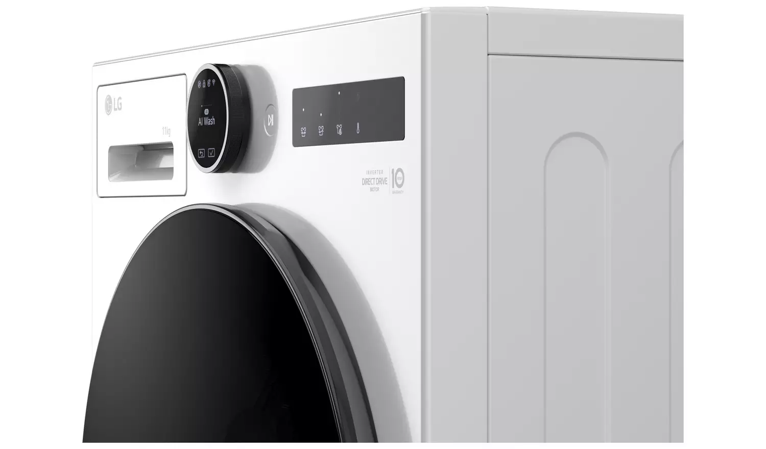 LG F4X7011TWB 11KG 1400 Spin Washing Machine - White