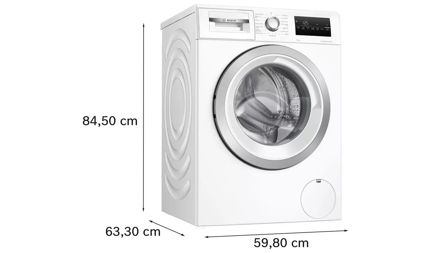 Bosch WAN28259GB 9KG 1400 Spin Washing Machine - White