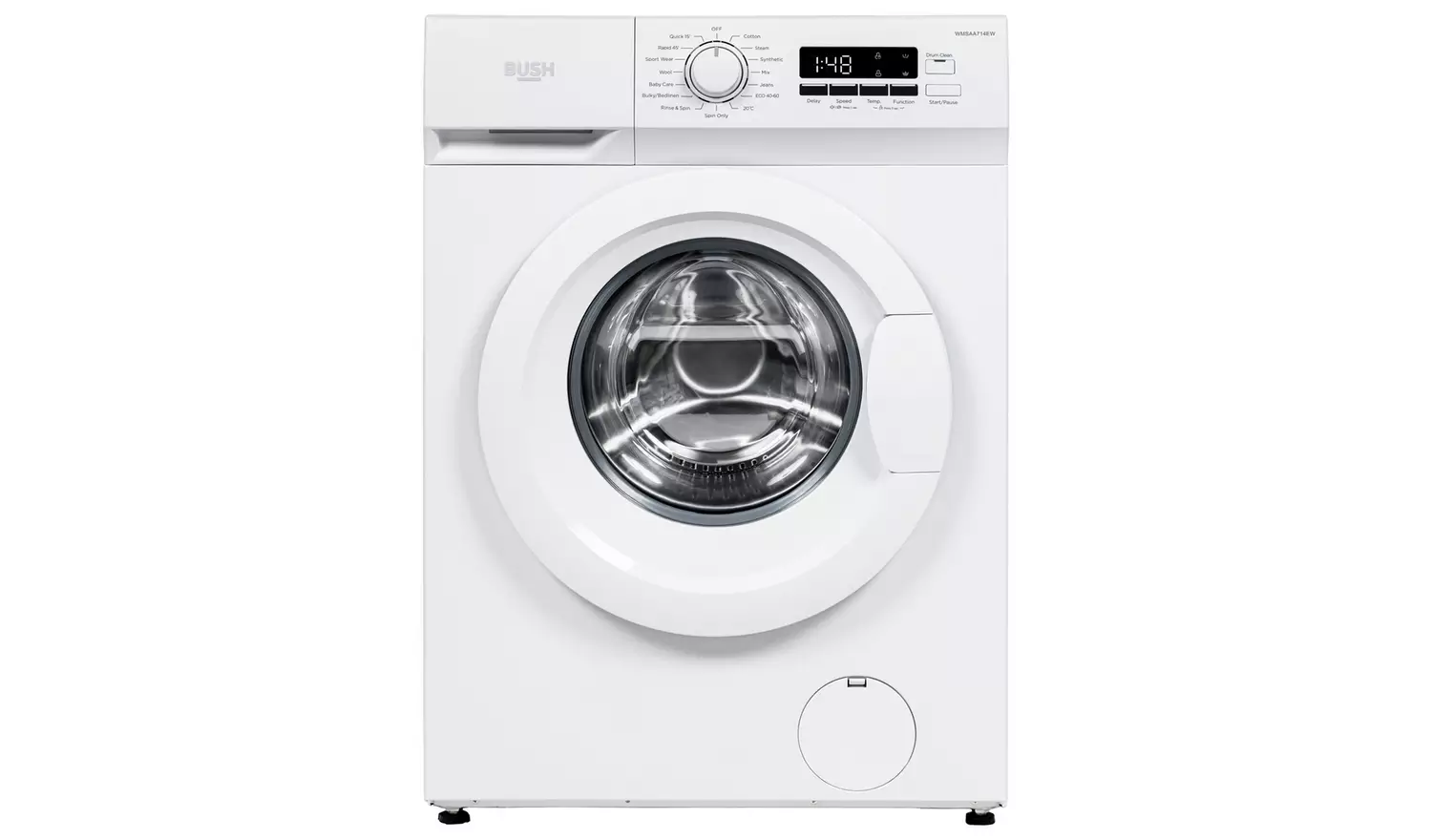 Bush WMSAA714EW 7KG 1400 Spin Washing Machine - White