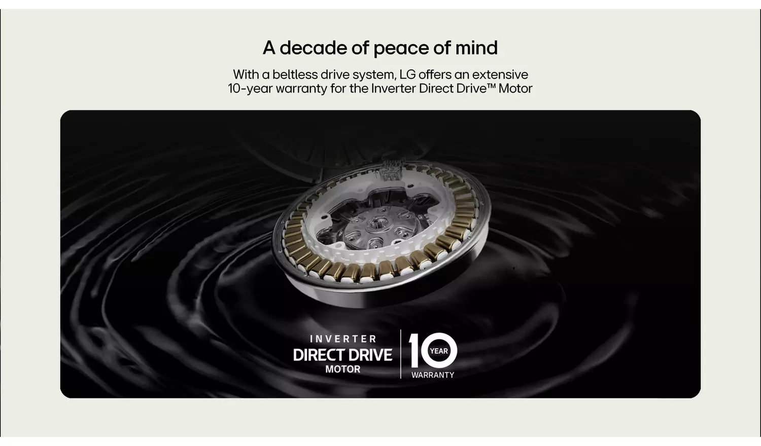 LG F4X1008NWK 8KG 1400 Spin Washing Machine - White