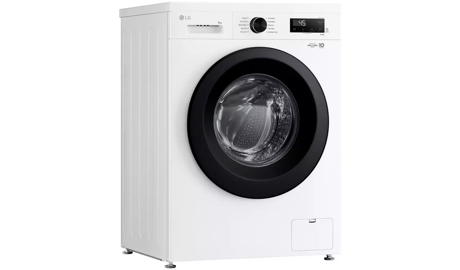 LG F4X1008NWK 8KG 1400 Spin Washing Machine - White