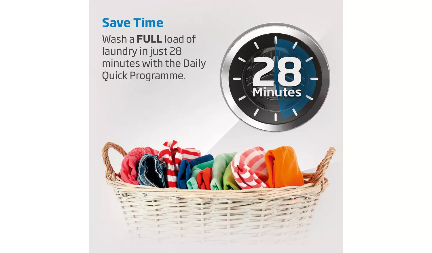 Beko WTIK72111 7KG 1200 Spin Integrated Washing Machine