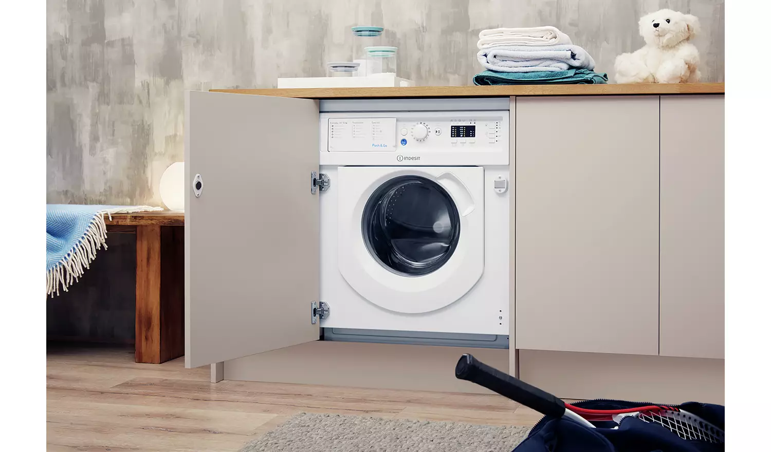 Indesit BIWMIL71252 7KG 1200 Spin Washing Machine - White