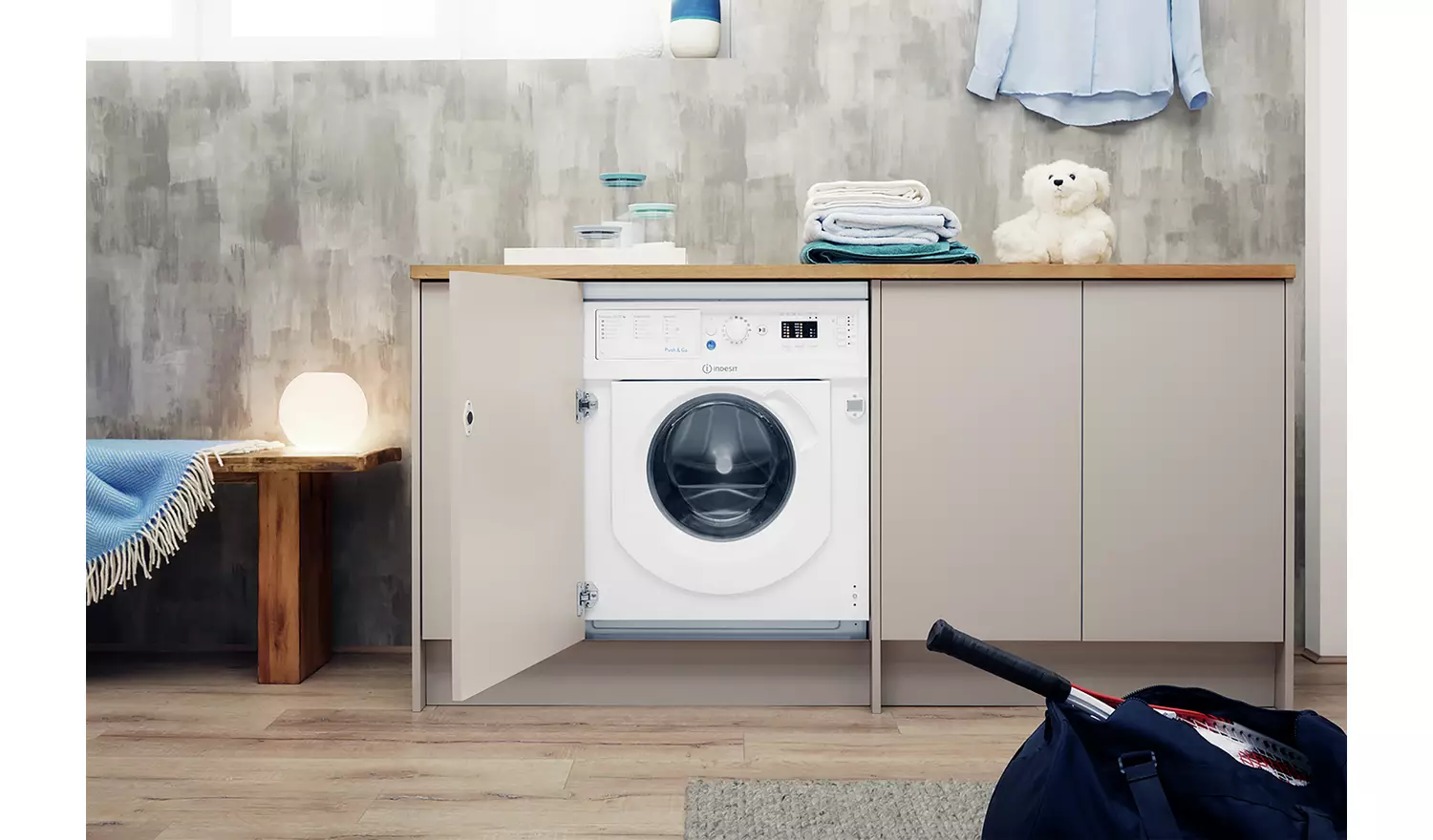 Indesit BIWMIL71252 7KG 1200 Spin Washing Machine - White