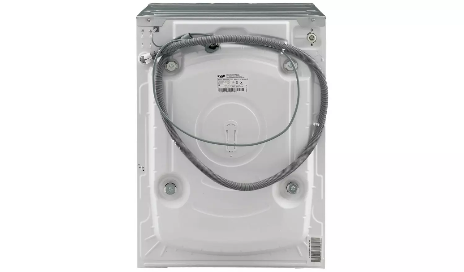 Bush WMSAEINT712W 7KG 1200 Spin Integrated Washing Machine