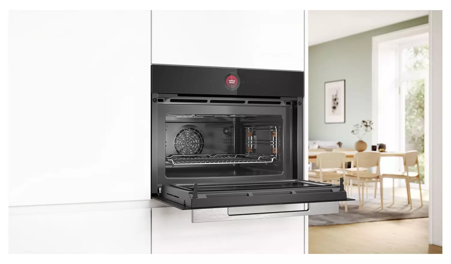Bosch CMG7241B1B 900W Built In Combination Microwave - Black